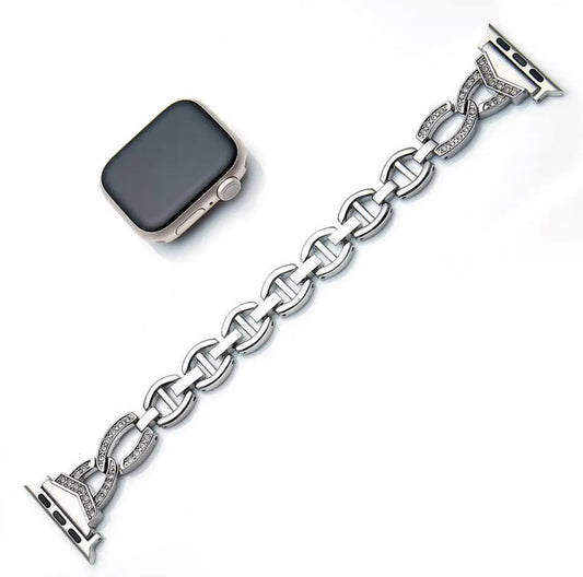 Metal Dimond Style Apple Watch Band For Women 38/40/41mm