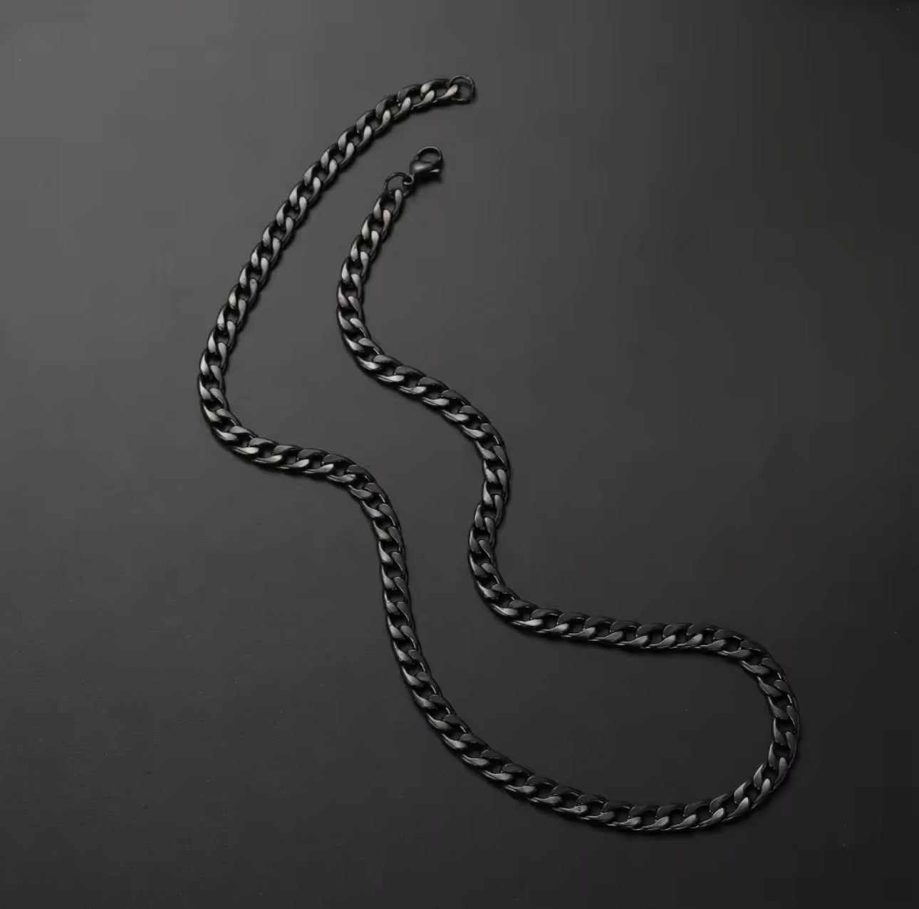 Cuban Chain Black | 5mm