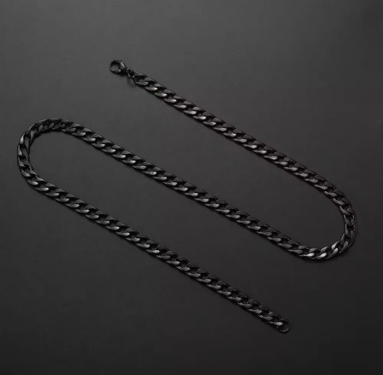 Cuban Chain Black | 5mm