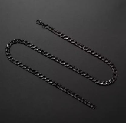 Cuban Chain Black | 5mm