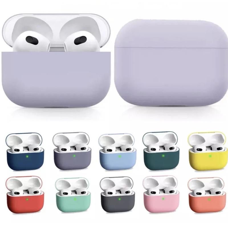 Silicone Case For Airpods 3rd Gen Durable & Added Protection, Grip, Port Cover, Wireless Accessories