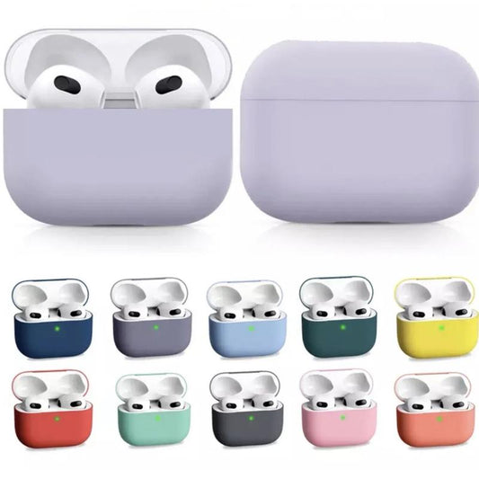 Silicone Case For Airpods 3rd Gen Durable & Added Protection, Grip, Port Cover, Wireless Accessories