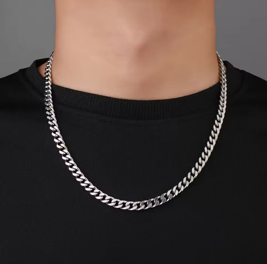 Cuban Chain 8mm (Silver)