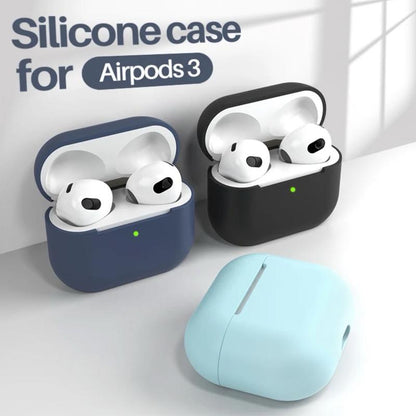 Silicone Case For Airpods 3rd Gen Durable & Added Protection, Grip, Port Cover, Wireless Accessories