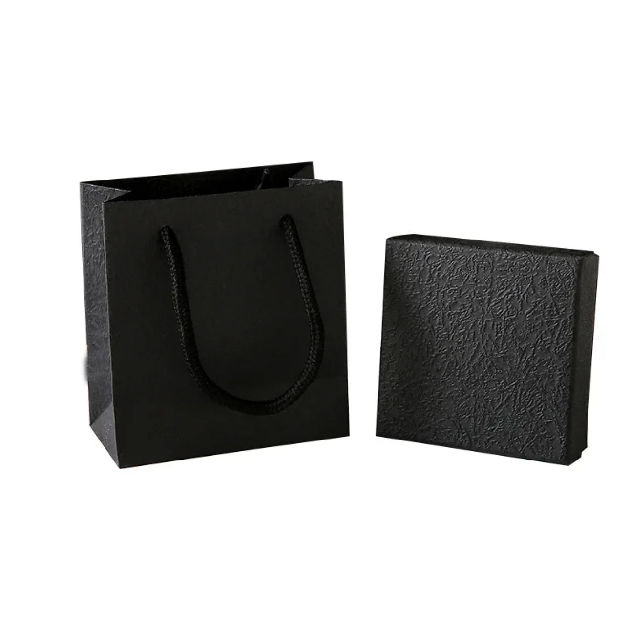 Black Gift Box & Bag