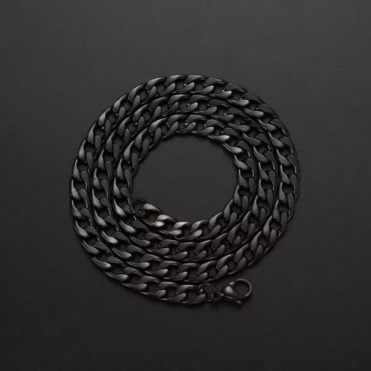 Cuban Chain Black | 5mm