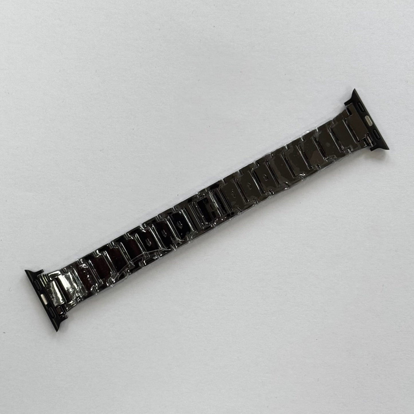 Black Crystal Stainless Steel Band For 38/40/41mm