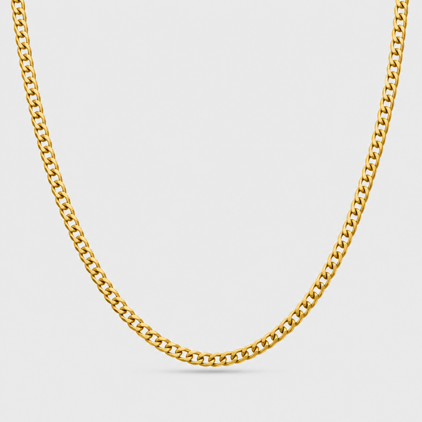 Cuban Chain 7mm (Gold)