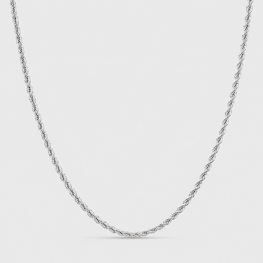 3mm Rope Chain (Silver)