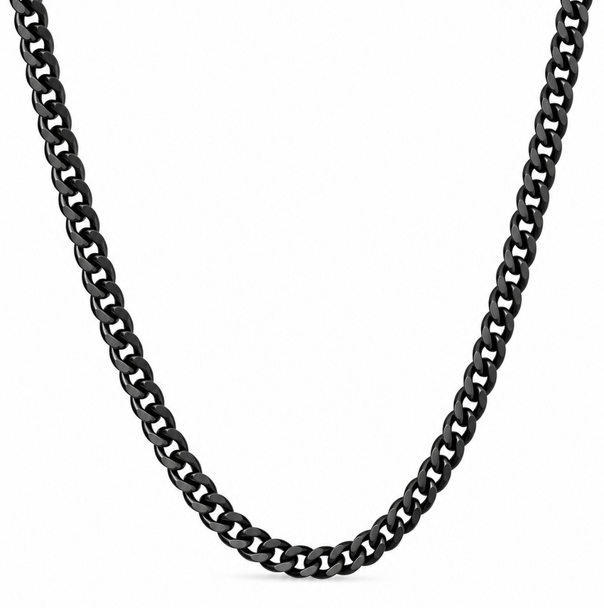 Cuban Chain 5mm (Black)