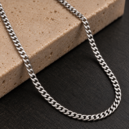 Cuban Chain 8mm (Silver)