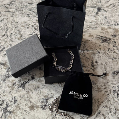 Silver Chain & Bracelet Gift Set | 7mm