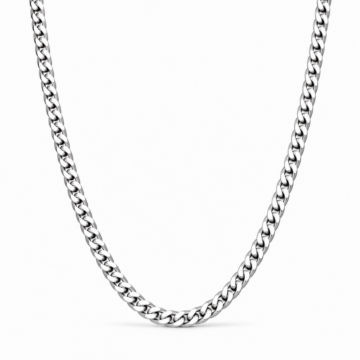 Cuban Chain 5mm (Silver)