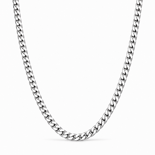 Cuban Chain 5mm (Silver)