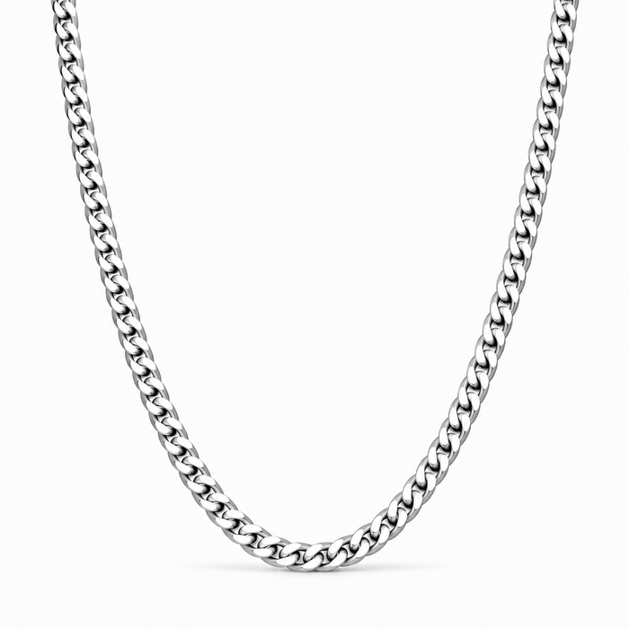 Cuban Chain 5mm (Silver)