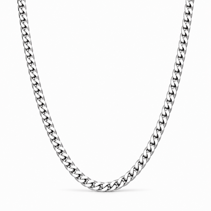 Cuban Chain 5mm (Silver)