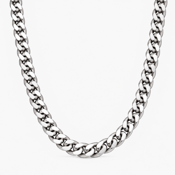 Cuban Chain 8mm (Silver)