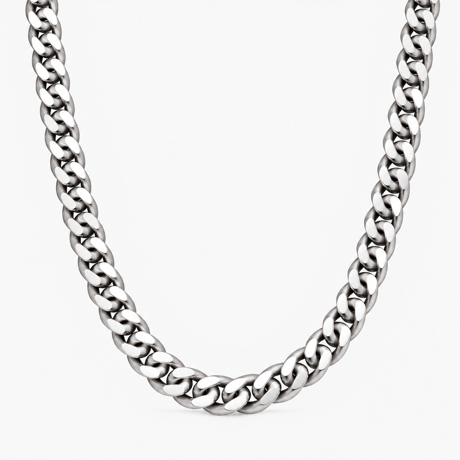 Cuban Chain 8mm (Silver)