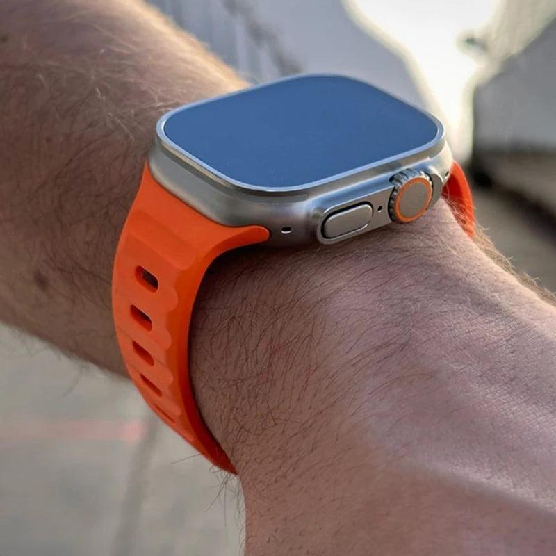 Weiches Silikonarmband für Apple Watch