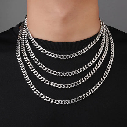 Cuban Chain Silver | 7mm