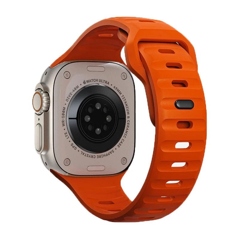 Soft Silicone Strap For Apple Watch Band