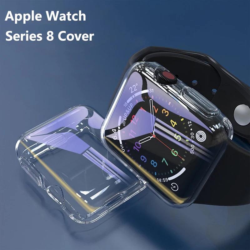 Armband für Apple Watch Band 45MM 44MM iWatch 41MM 40MM Handgelenk Armband Displayschutzfolie Hülle Apple Watch Serie 8 7 SE 6 5 4 3 Band