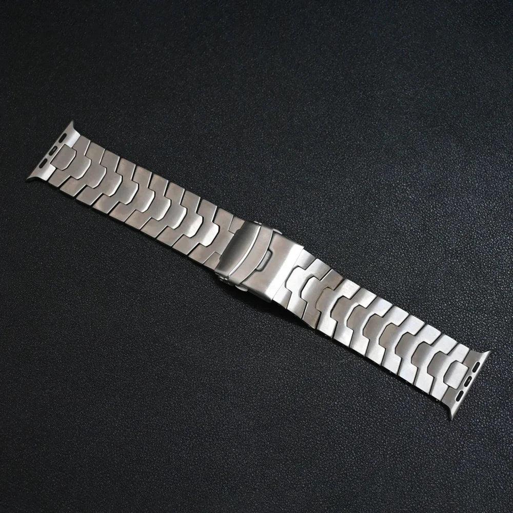 Stainless Steel Genuine Titanium Ultra Band - 42/44/45/49mm Apple Watch