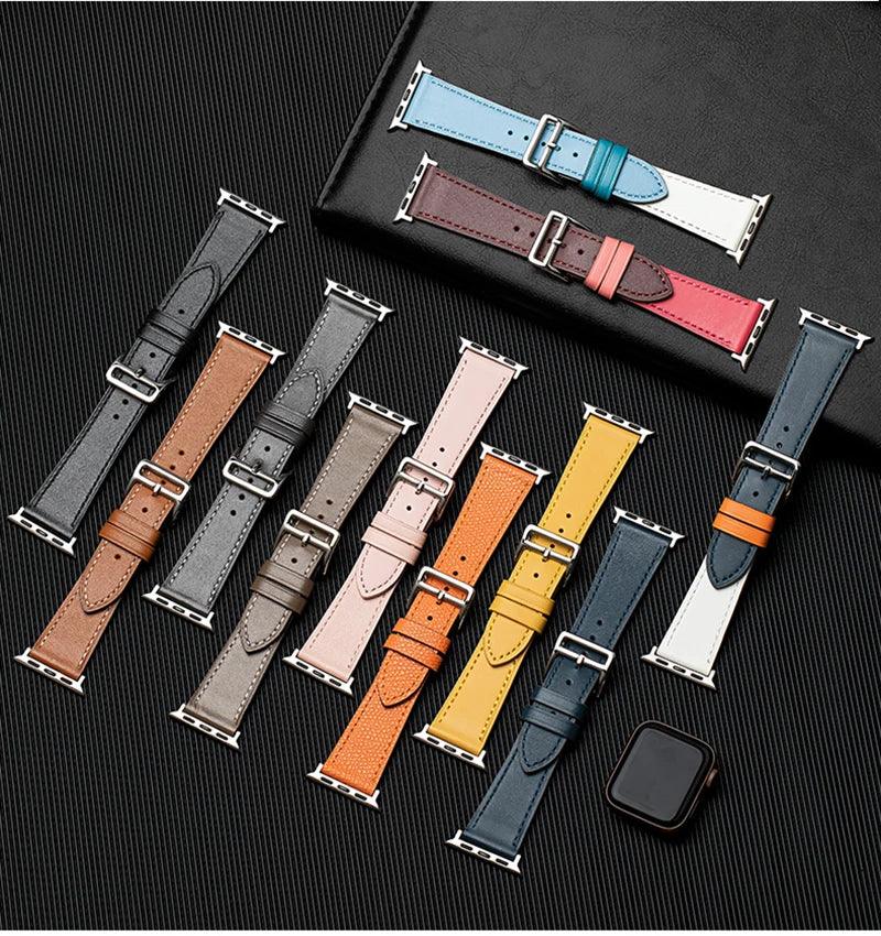 Leather Watch Strap for Apple Watch