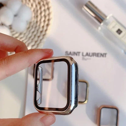 Coque en verre brillant pour Apple Watch