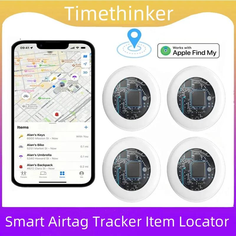 Smart Bluetooth GPS Tracker Work with Apple Find My APP