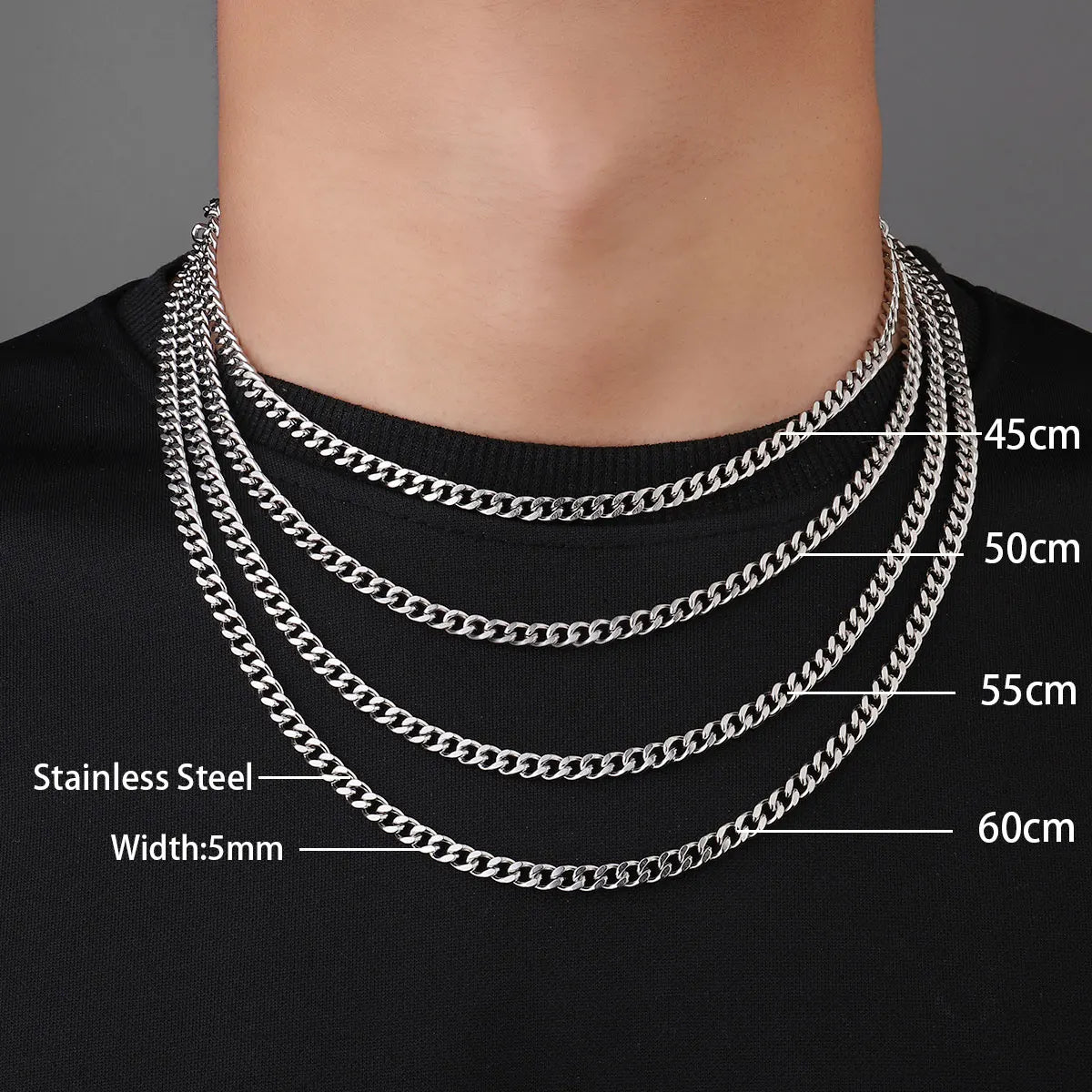 Cuban Chain Silver | 5mm