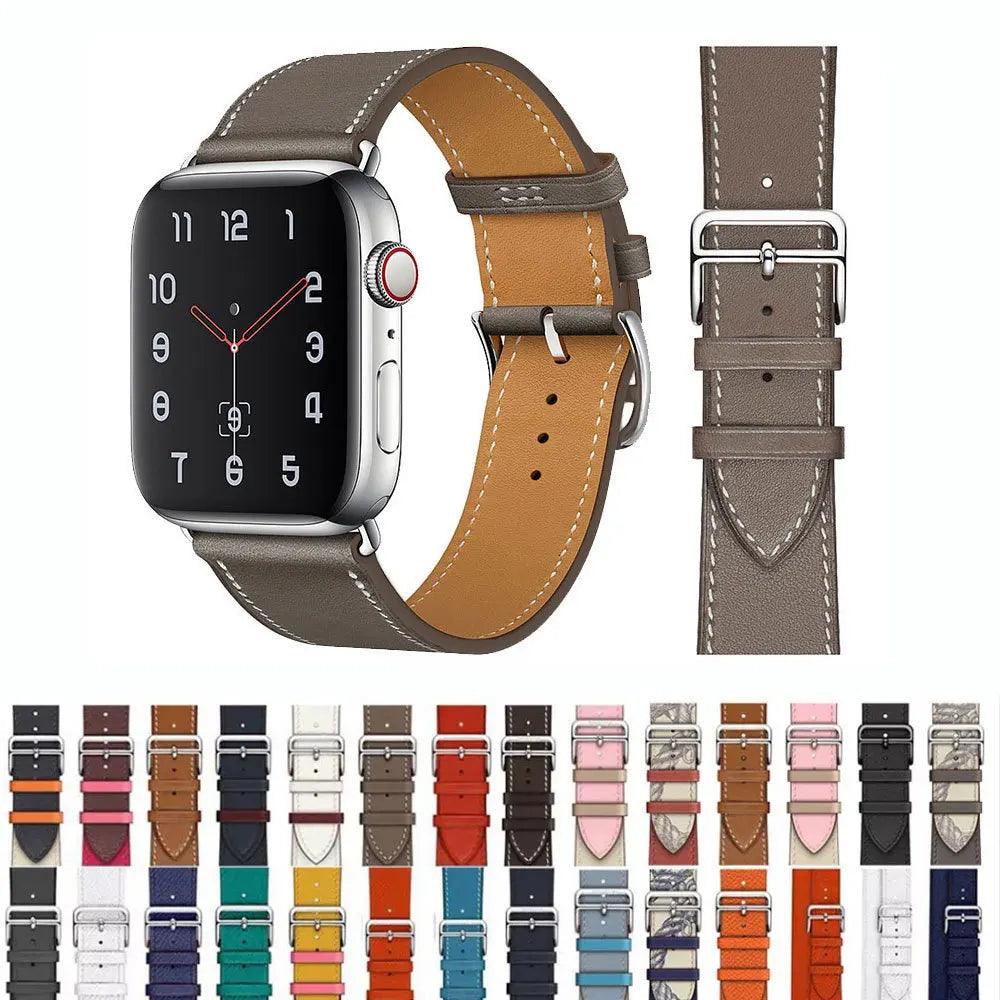 Leather Watch Strap for Apple Watch