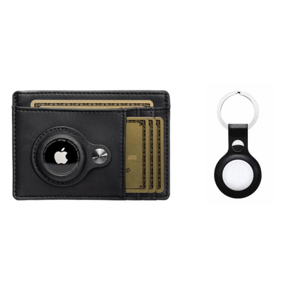 AirTag Wallet & Keychain Bundle